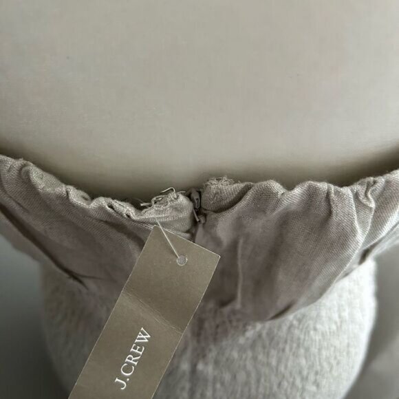 NWT J. Crew Sleeveless Fitted 100% Linen Dress - Picture 3 of 7